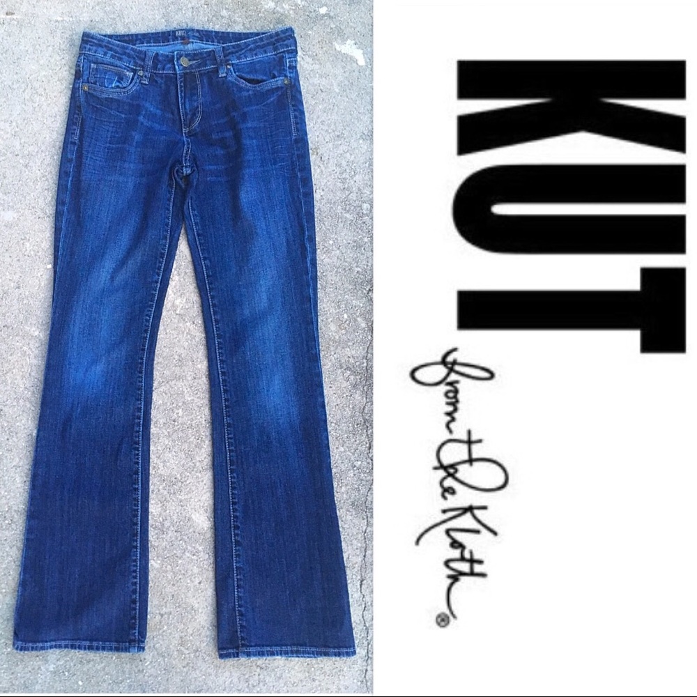 KUT from the Kloth Bootcut Jeans like new size 4
